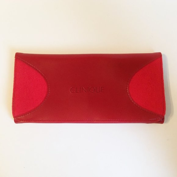 Travel Jewelry Organizer Clinique Nail Kit File Clippers Trifold Storage Holder - Picture 2 of 12